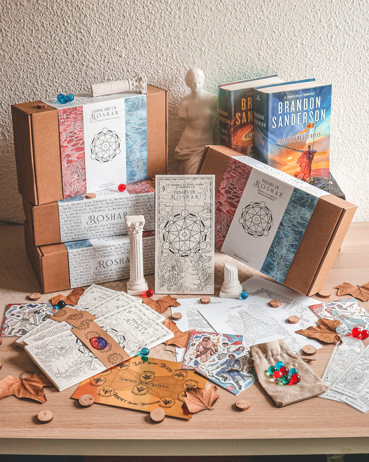 Los Paisajes de ROSHAR - CAJA ILUSTRADA