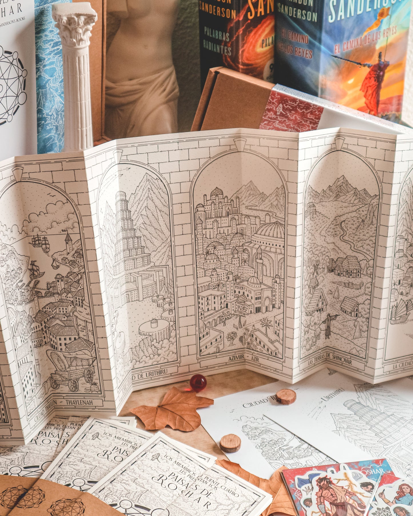 Los Paisajes de ROSHAR - CAJA ILUSTRADA