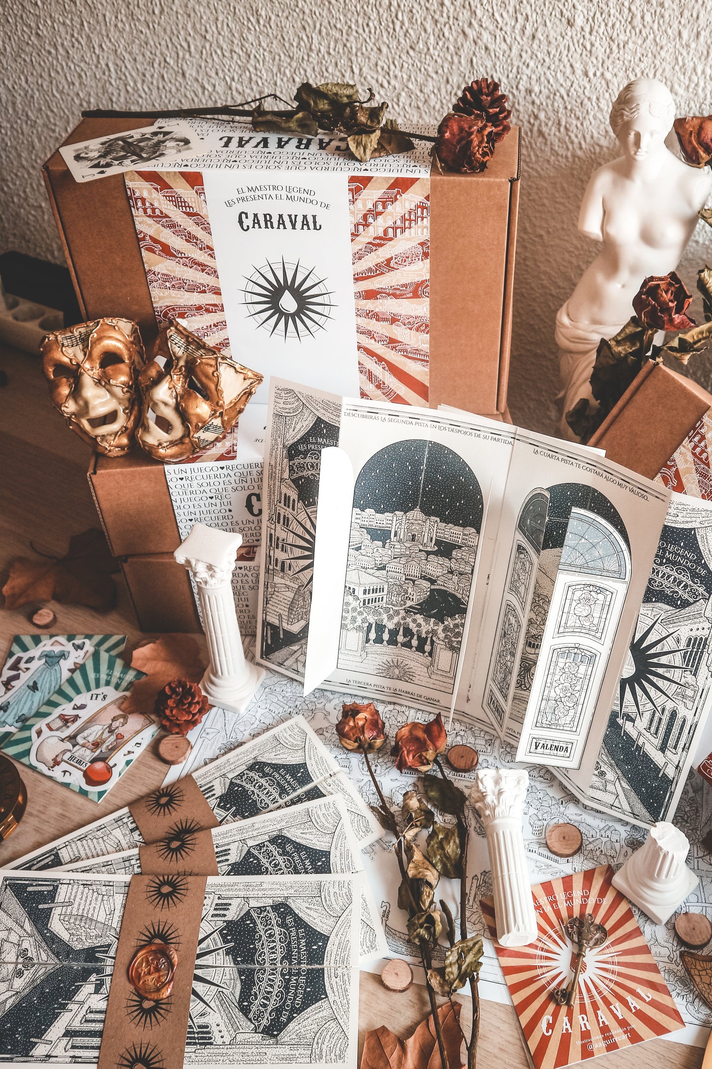 🎪CARAVAL🎪 - ILLUSTRATED CARAVAL BOX