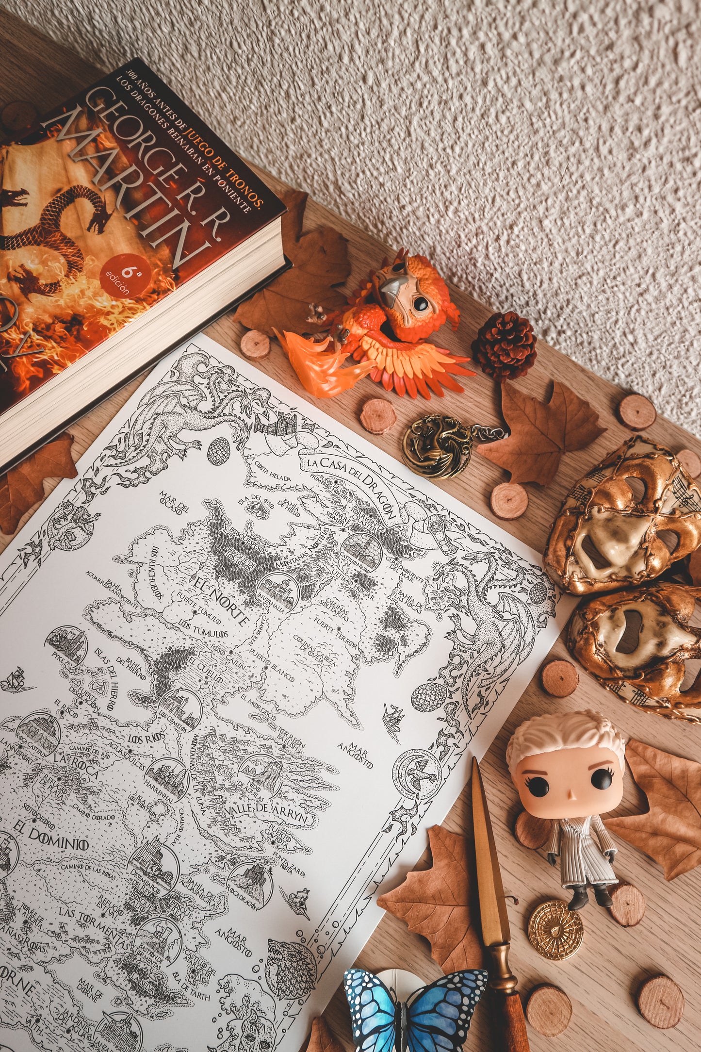 LA CASA DEL DRAGÓN - Mapa del mundo de Poniente ¡NUEVO DISEÑO!
