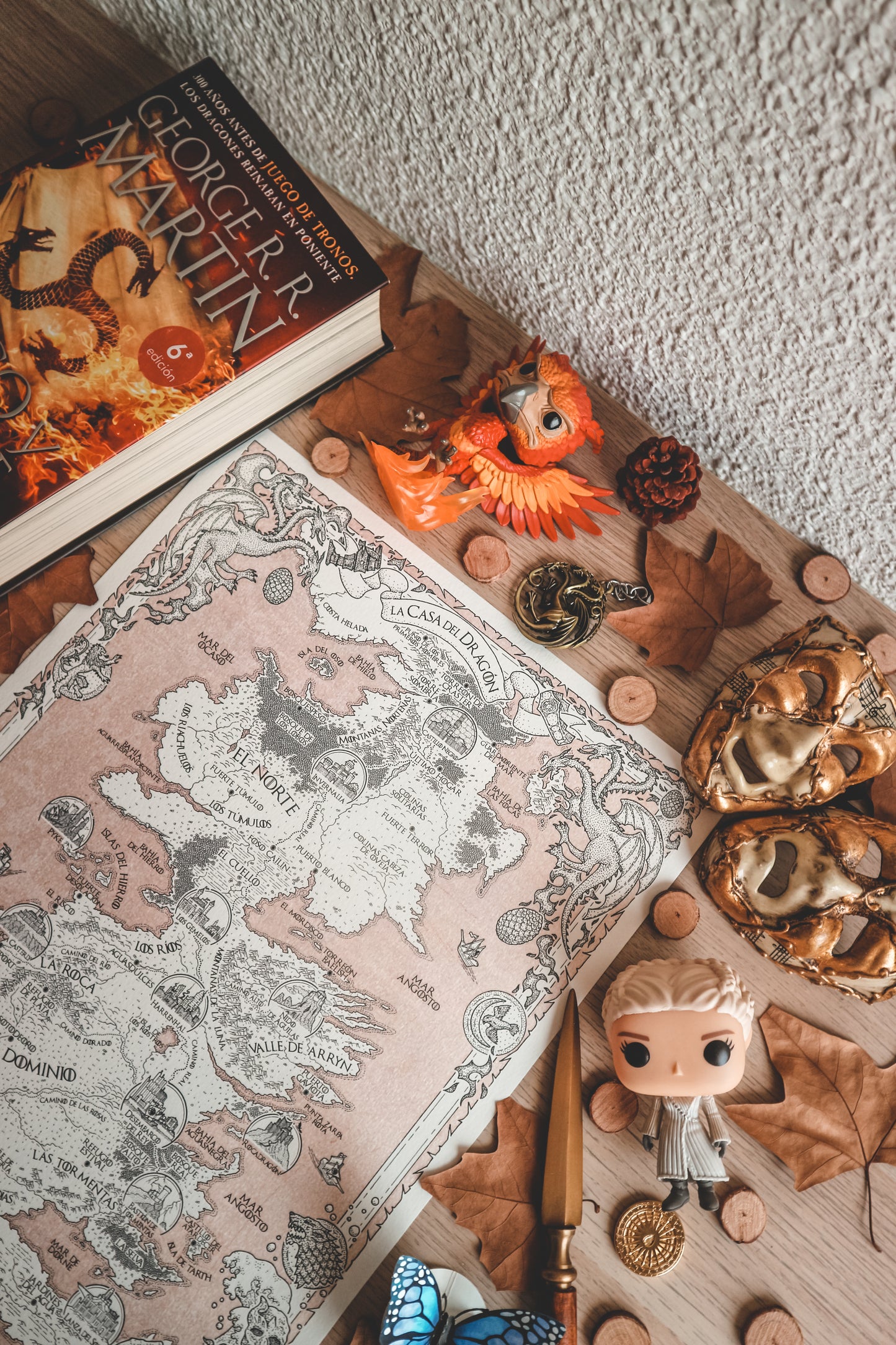 LA CASA DEL DRAGÓN - Mapa del mundo de Poniente ¡NUEVO DISEÑO!