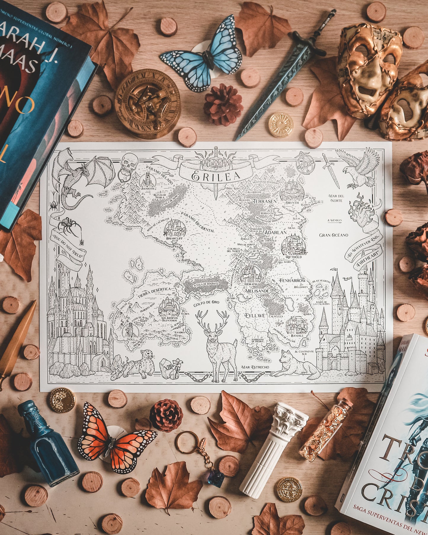 PRYTHIAN - ACOTAR World Map