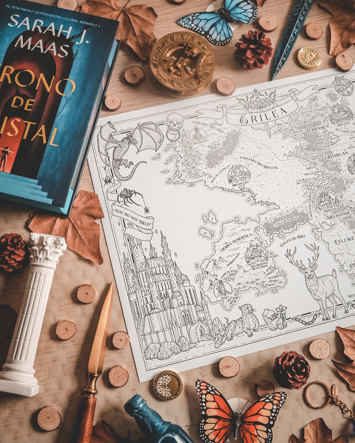 PRYTHIAN - ACOTAR World Map