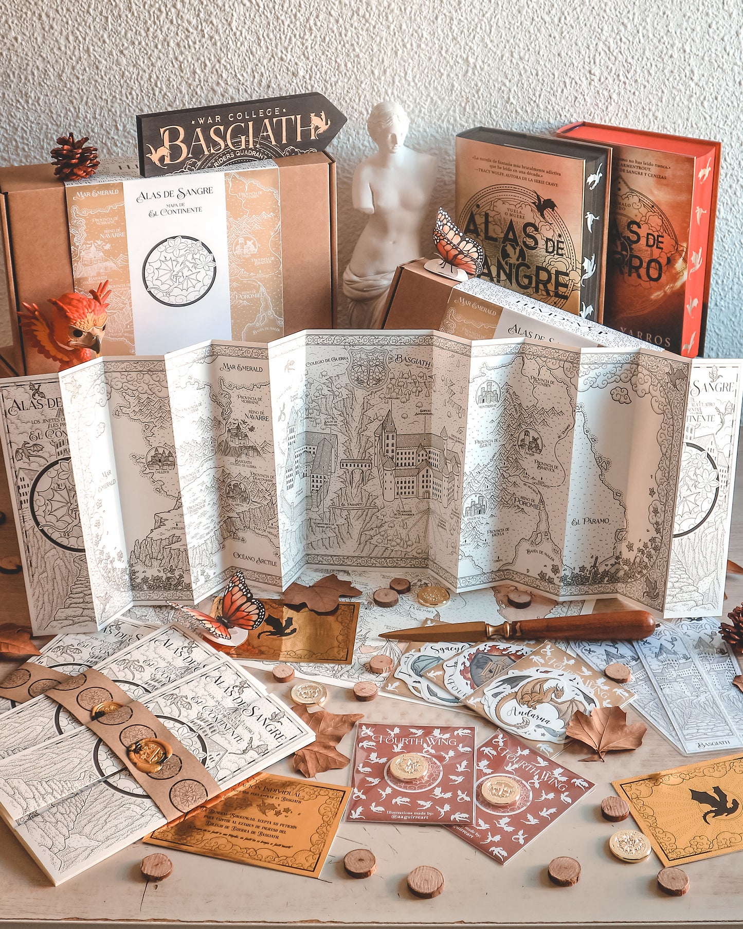 Basgiath - CAJA ILUSTRADA DE FOURTH WING