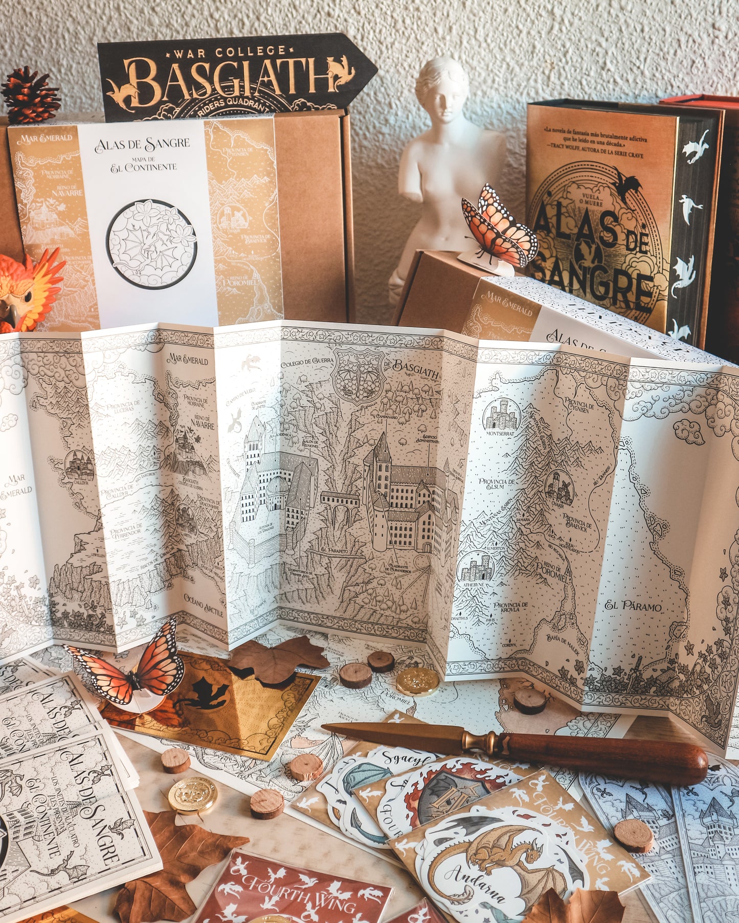 Basgiath - CAJA ILUSTRADA DE FOURTH WING