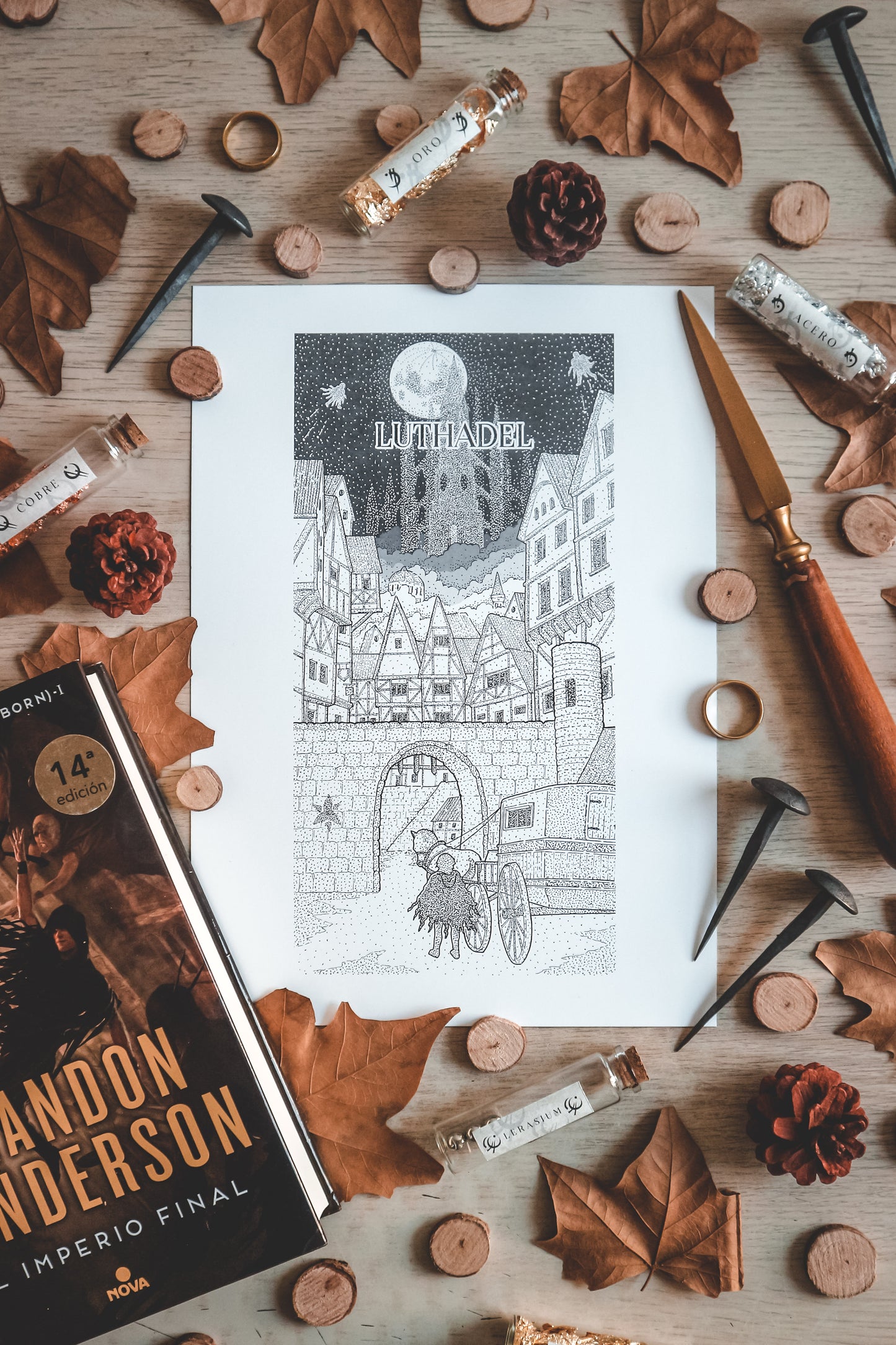 Bookmark - MISTBORN "Luthadel"