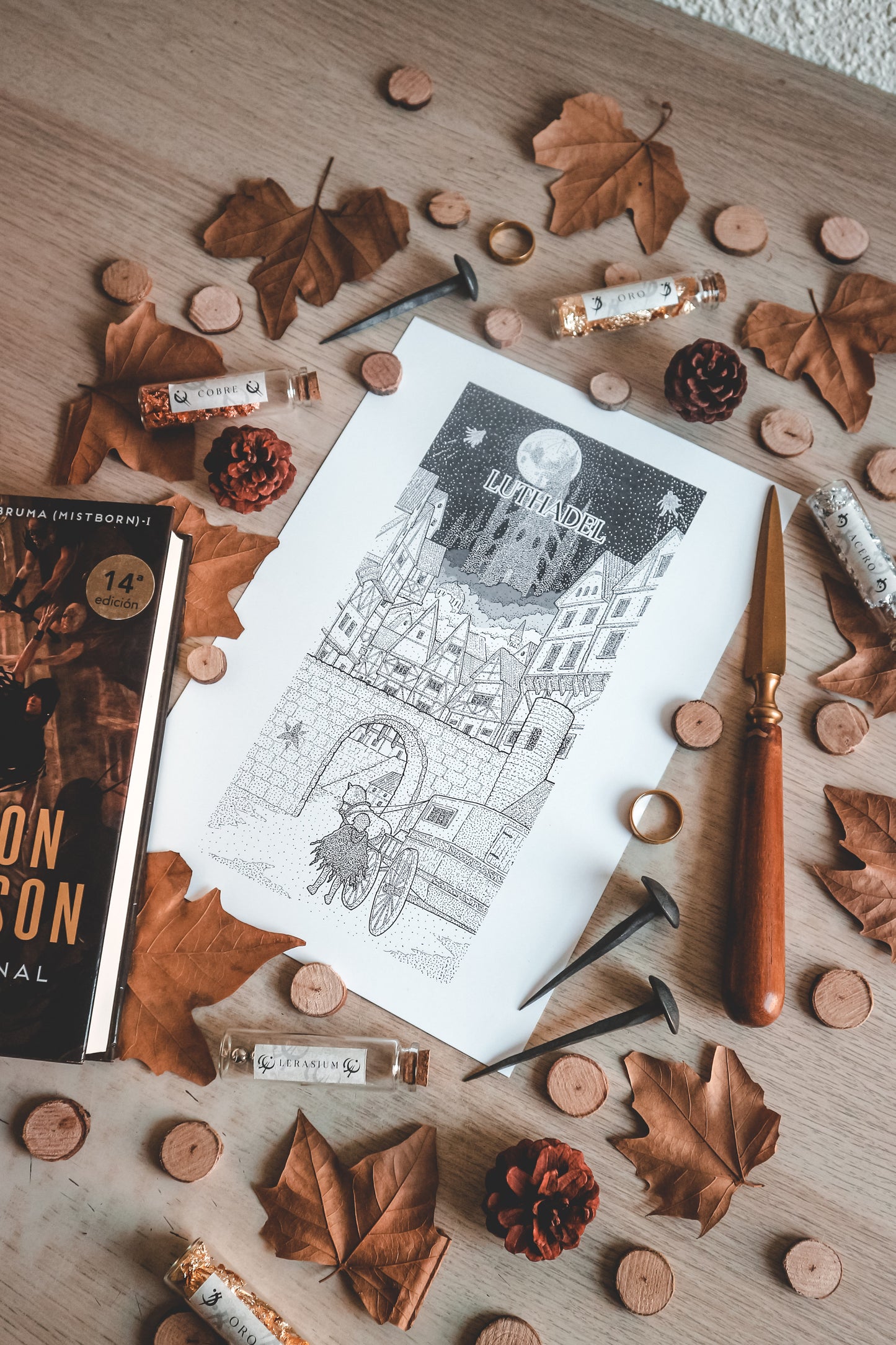 Bookmark - MISTBORN "Luthadel"
