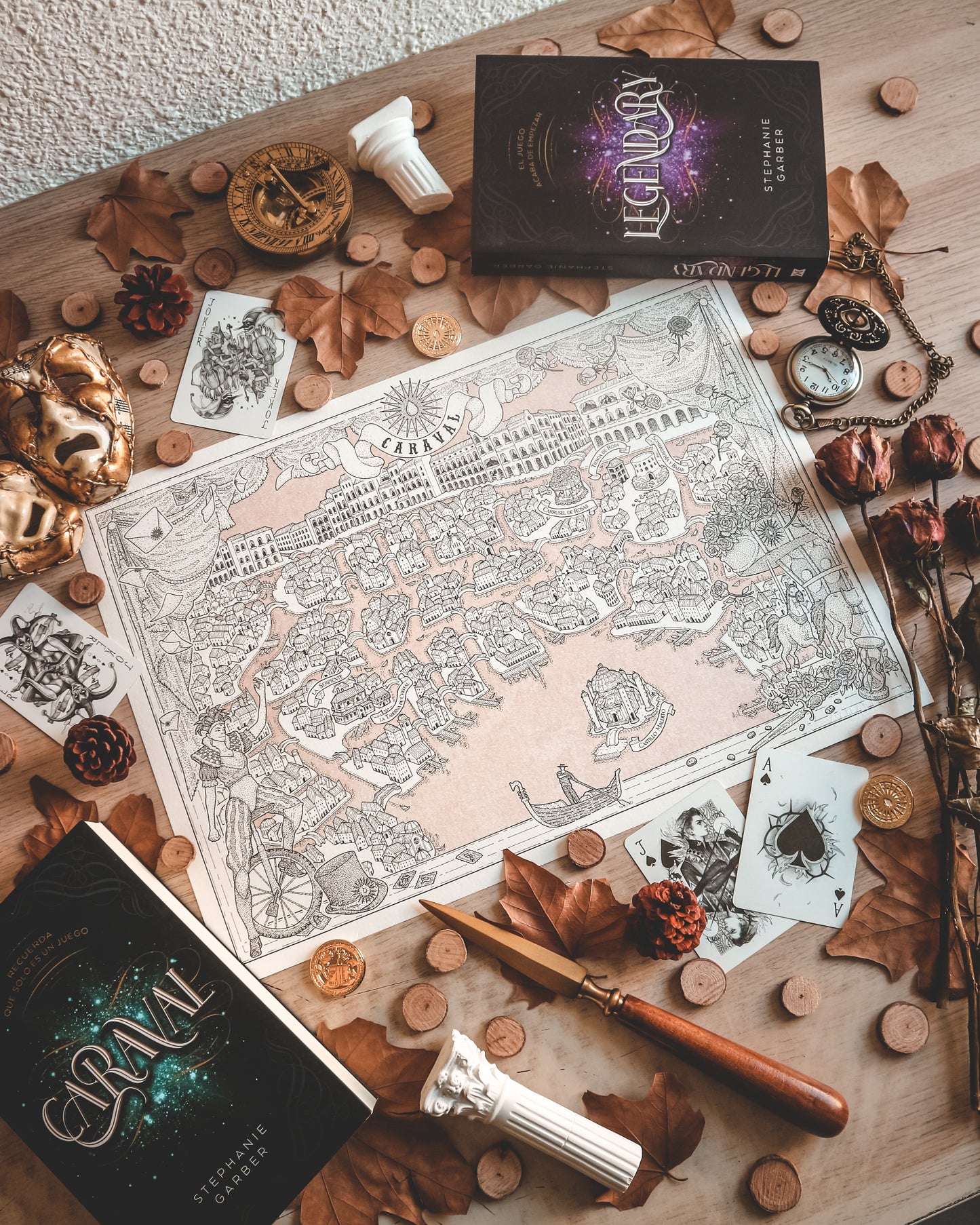 CARAVAL - Mapa del mundo de Stephanie Garber
