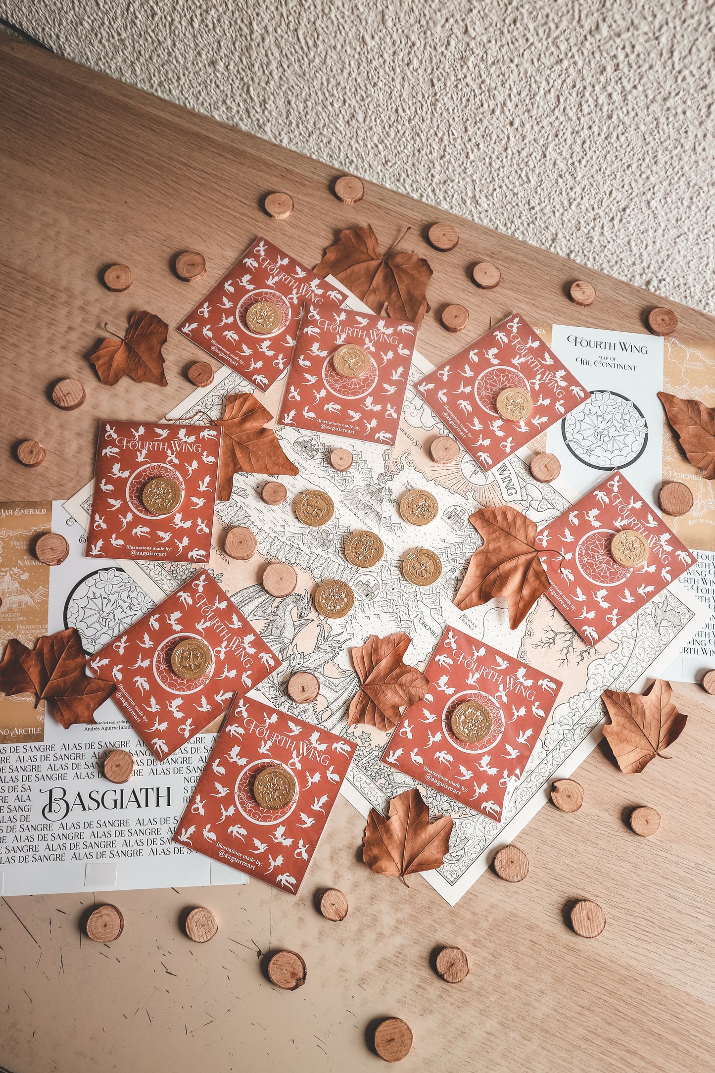 FOURTH WING - Moneda Dorada Real