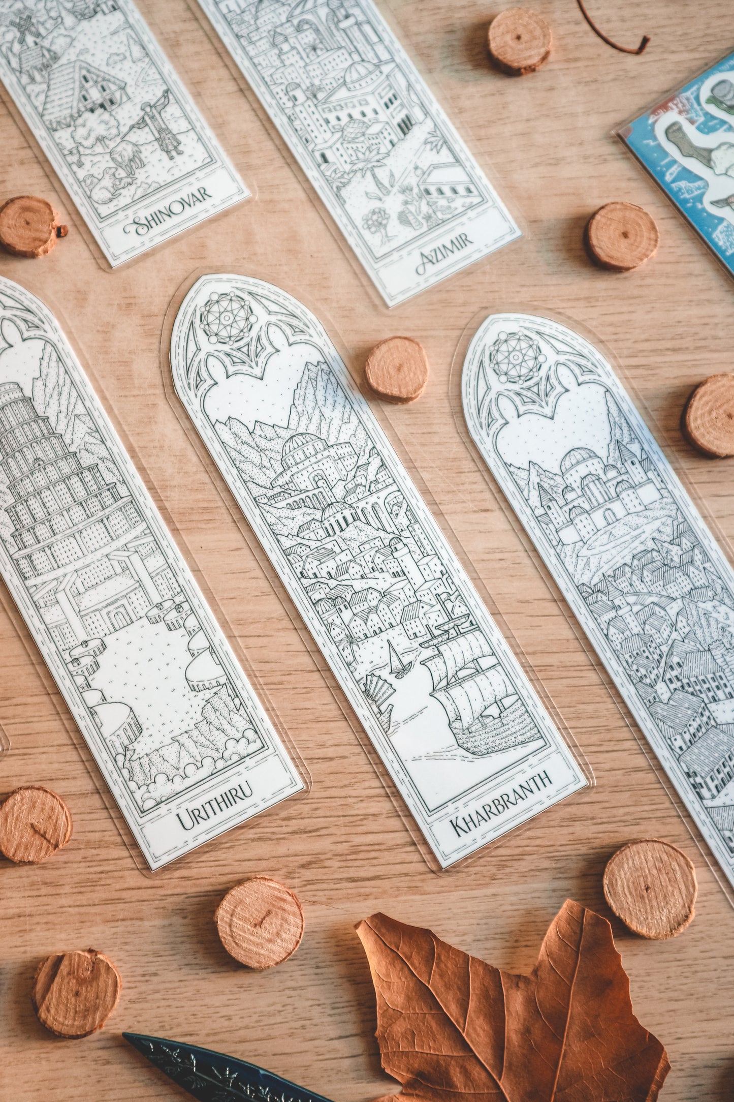 Marcapáginas - Los paisajes de Roshar