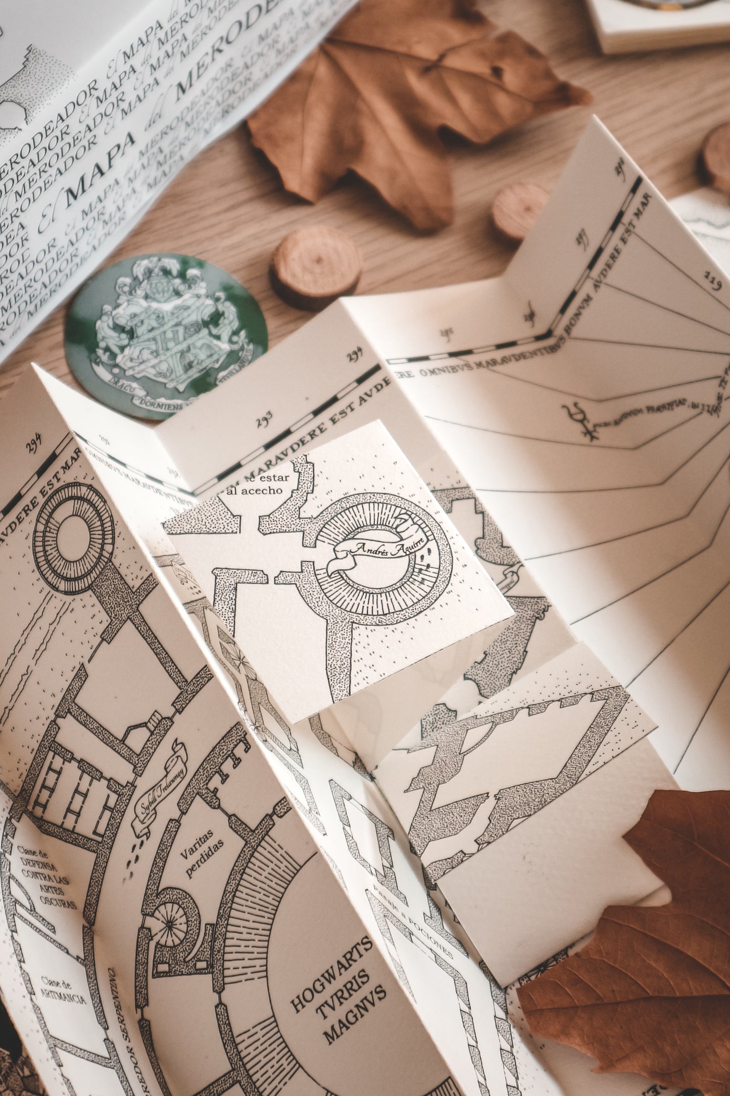 THE Marauder's Map - HARRY POTTER BOX...NOW PERSONALIZED!