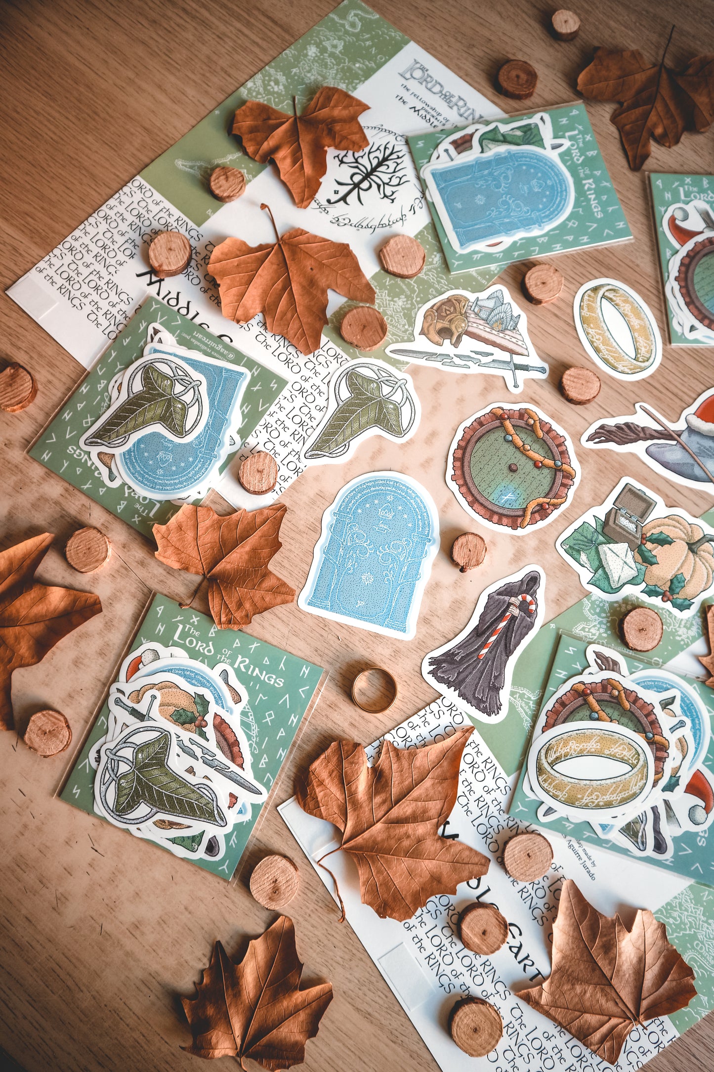 El Señor de los Anillos - Christmas Stickers Pack