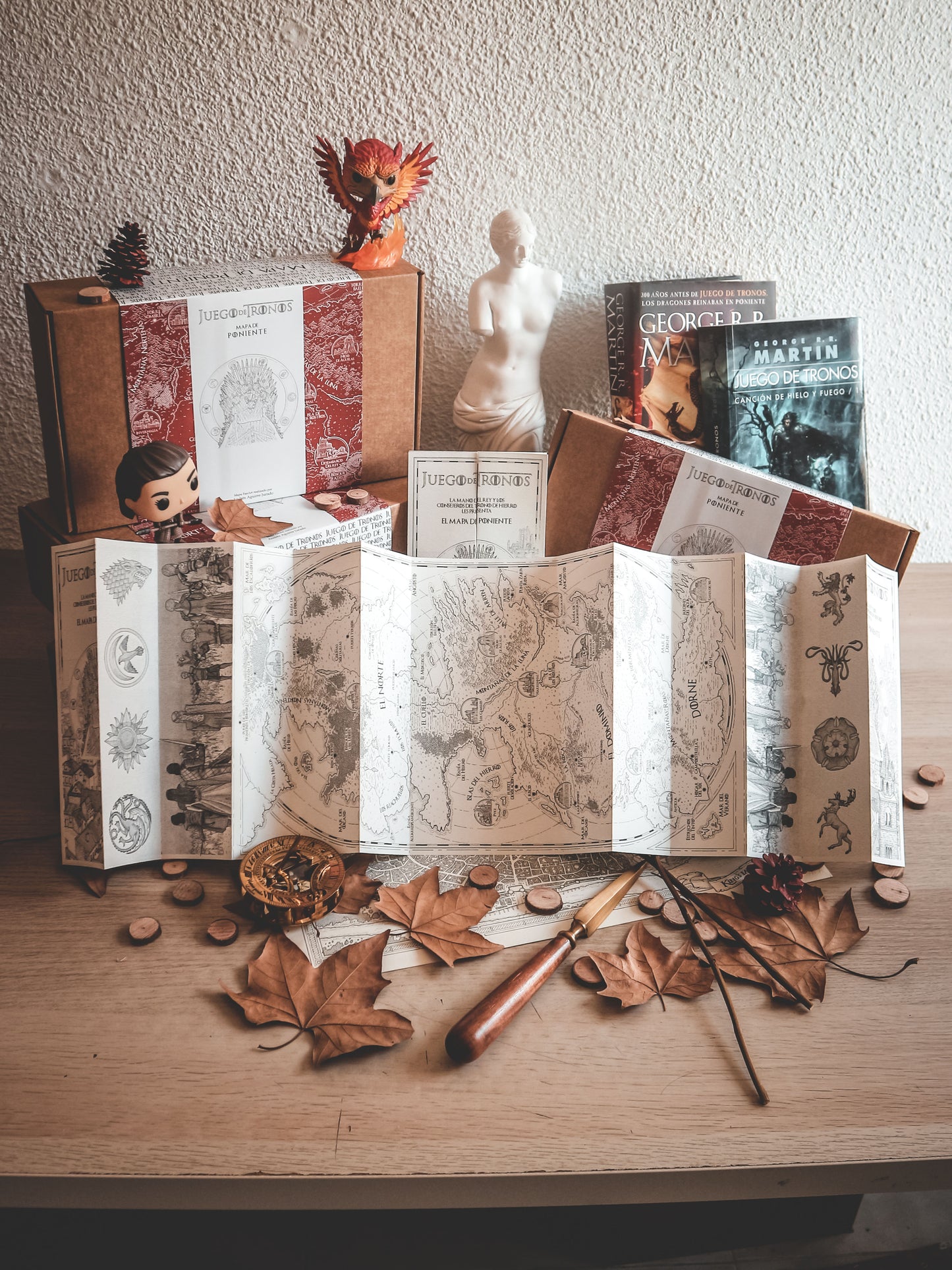 Map of Westeros - GAME OF THRONES BOX