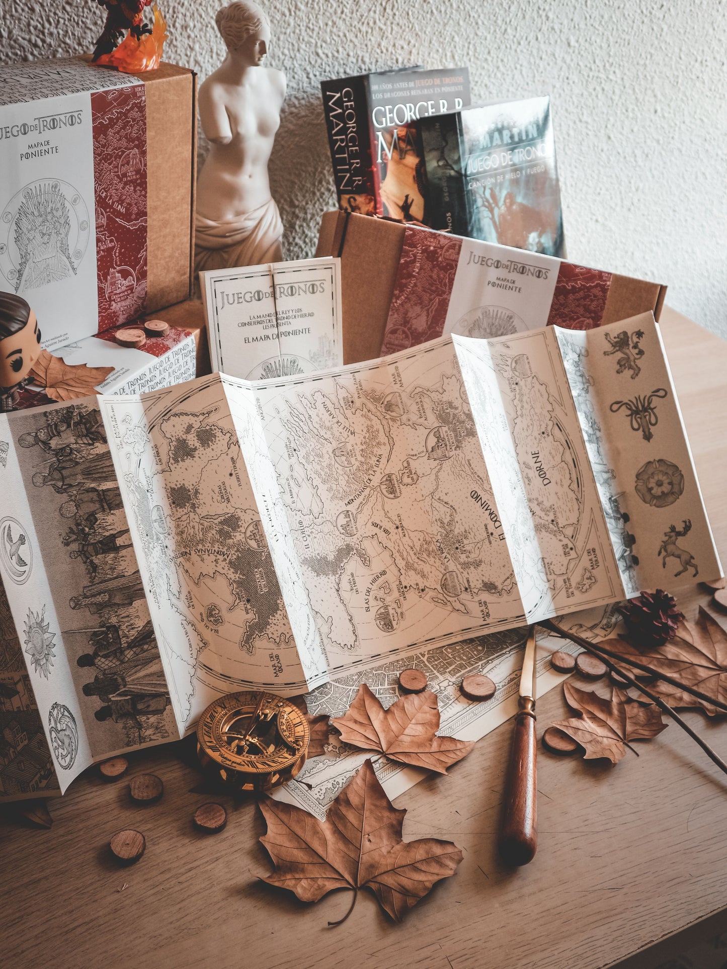 Map of Westeros - GAME OF THRONES BOX
