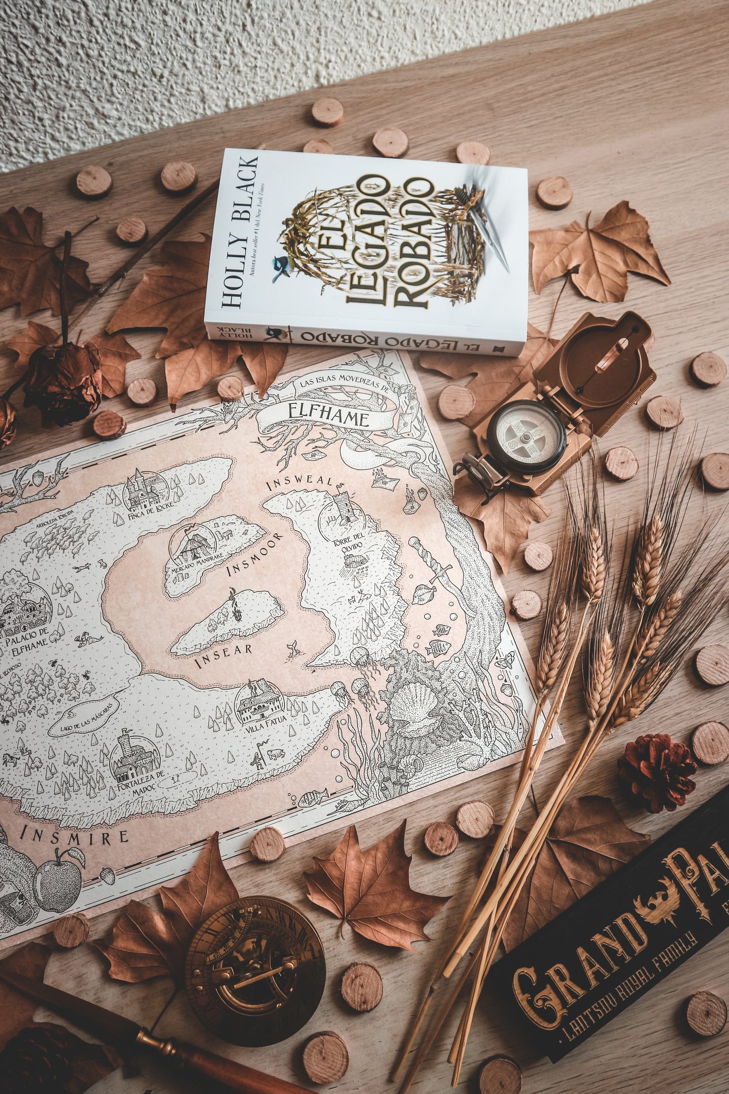 ELFHAME - Holly Black World Map