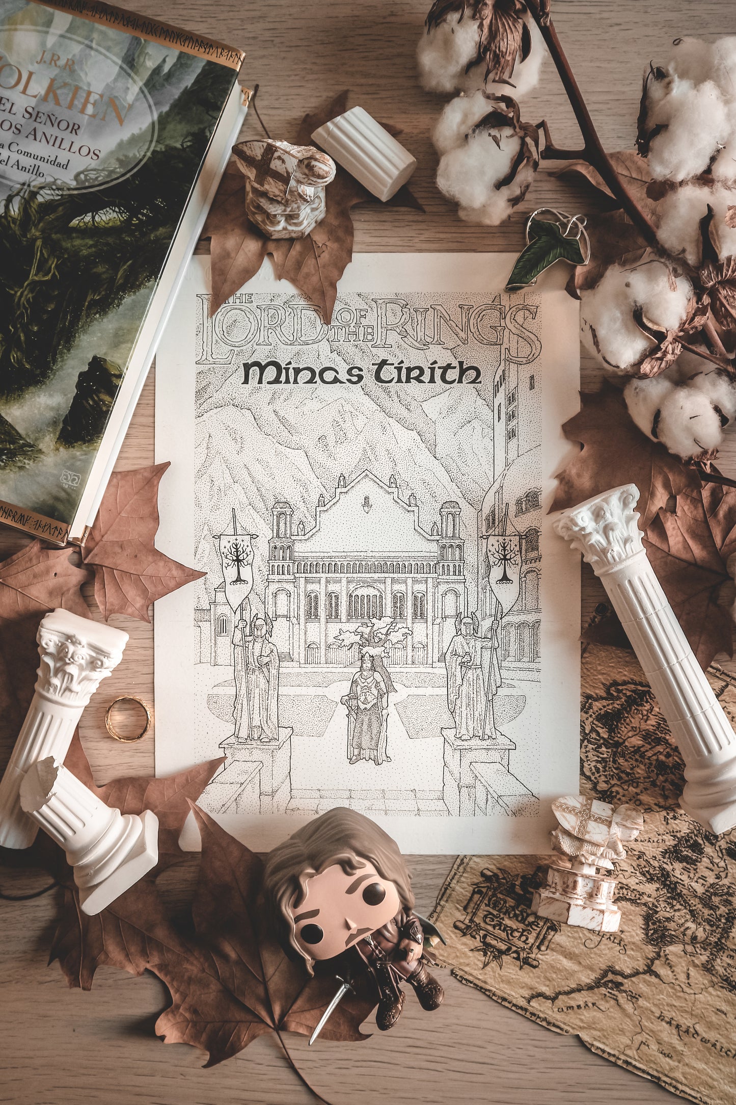 Bookmark - ESDLA "Minas Tirith"