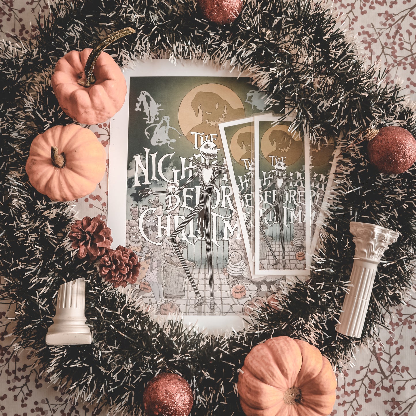 Bookmark - Nightmare before Christmas "Halloween"