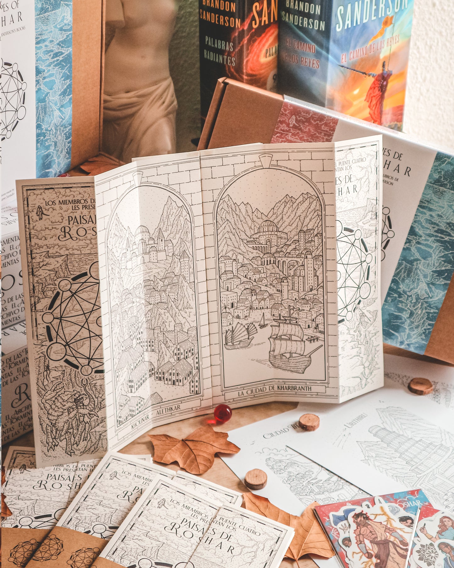 Los Paisajes de ROSHAR - CAJA ILUSTRADA