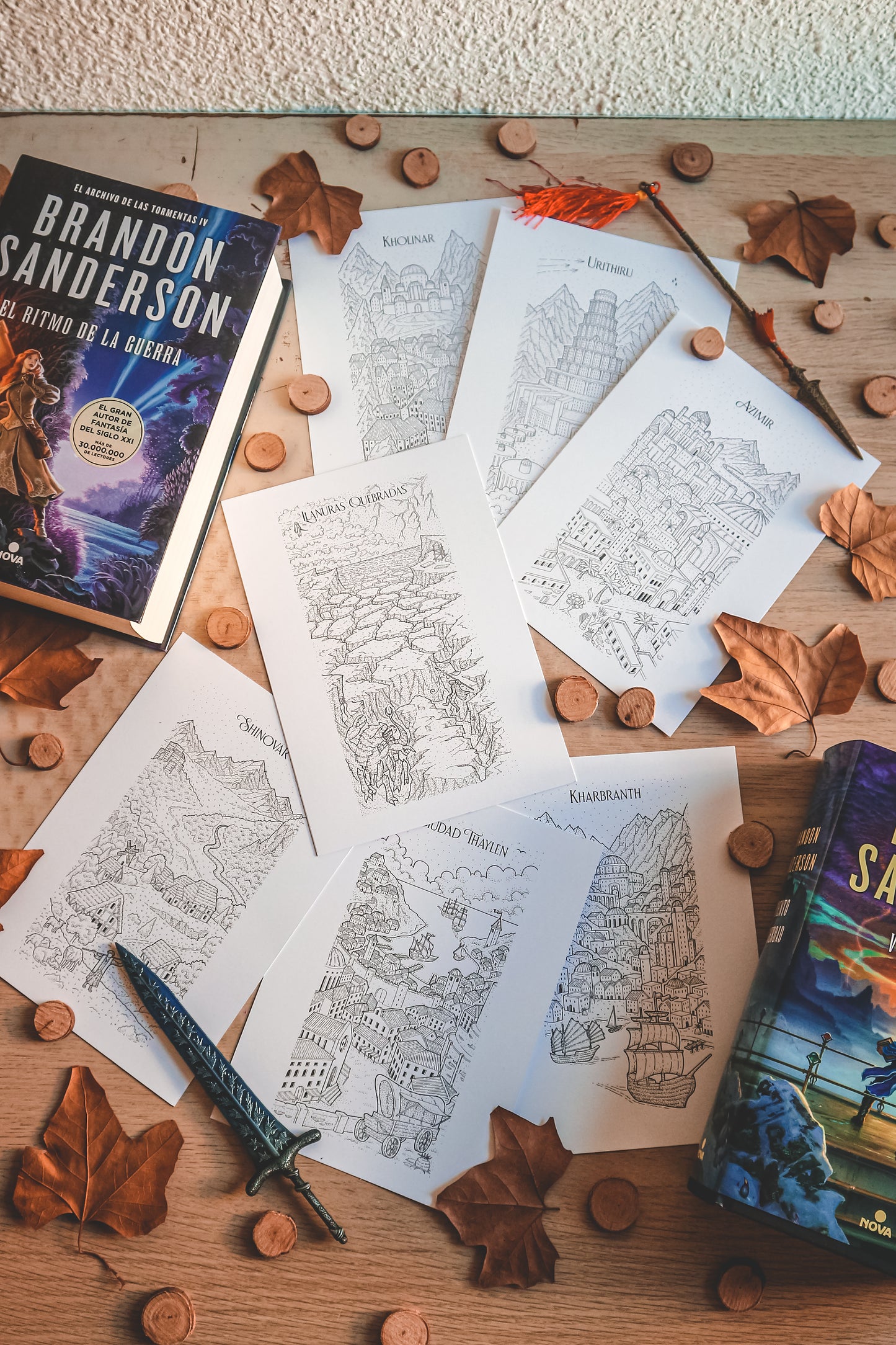 Los Paisajes de Roshar - Ilustración FanArt