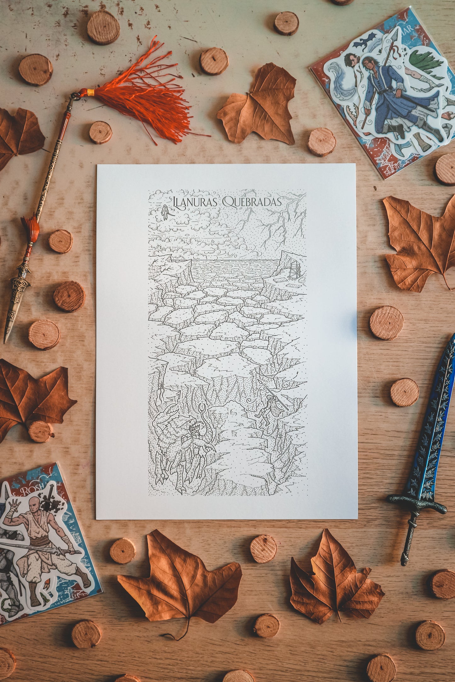 Los Paisajes de Roshar - Ilustración FanArt