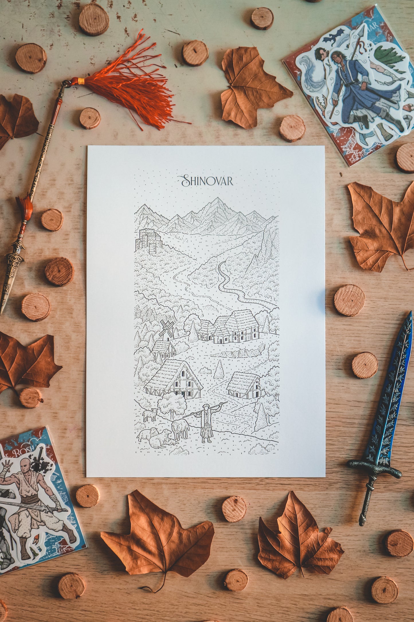 Los Paisajes de Roshar - Ilustración FanArt