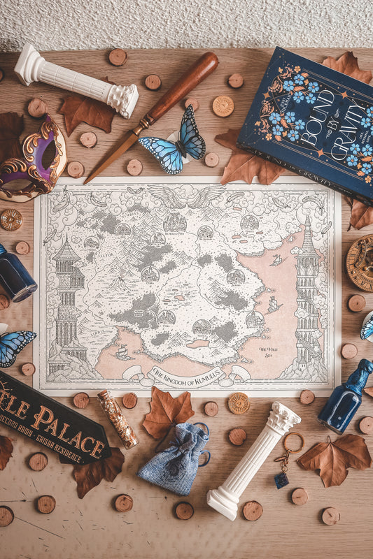 MAP OF KUMULUS - "Bound by Gravity" by Jenny Hickman