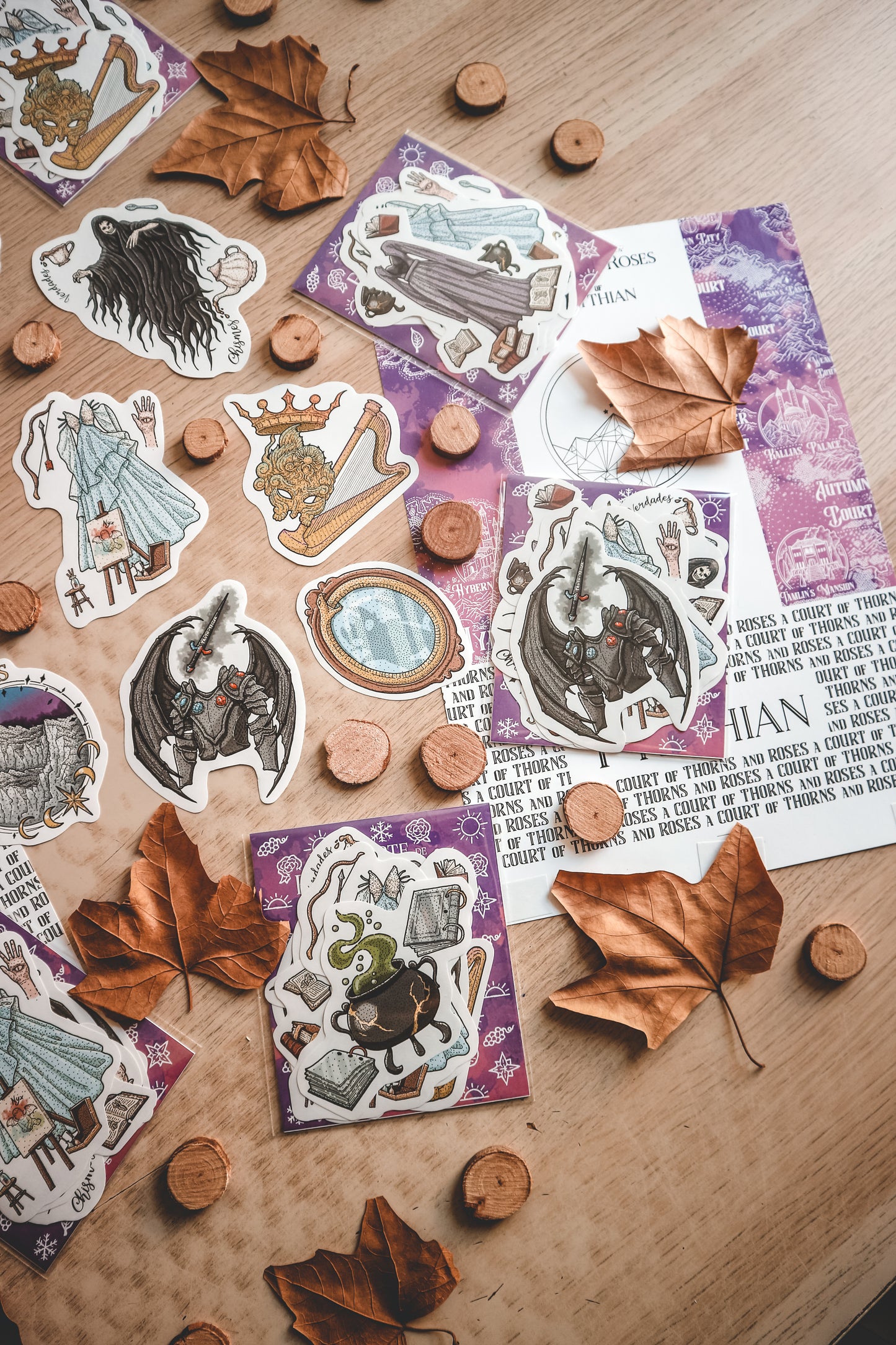 A Court of Thorns and Roses - ACOTAR Stickers Pack