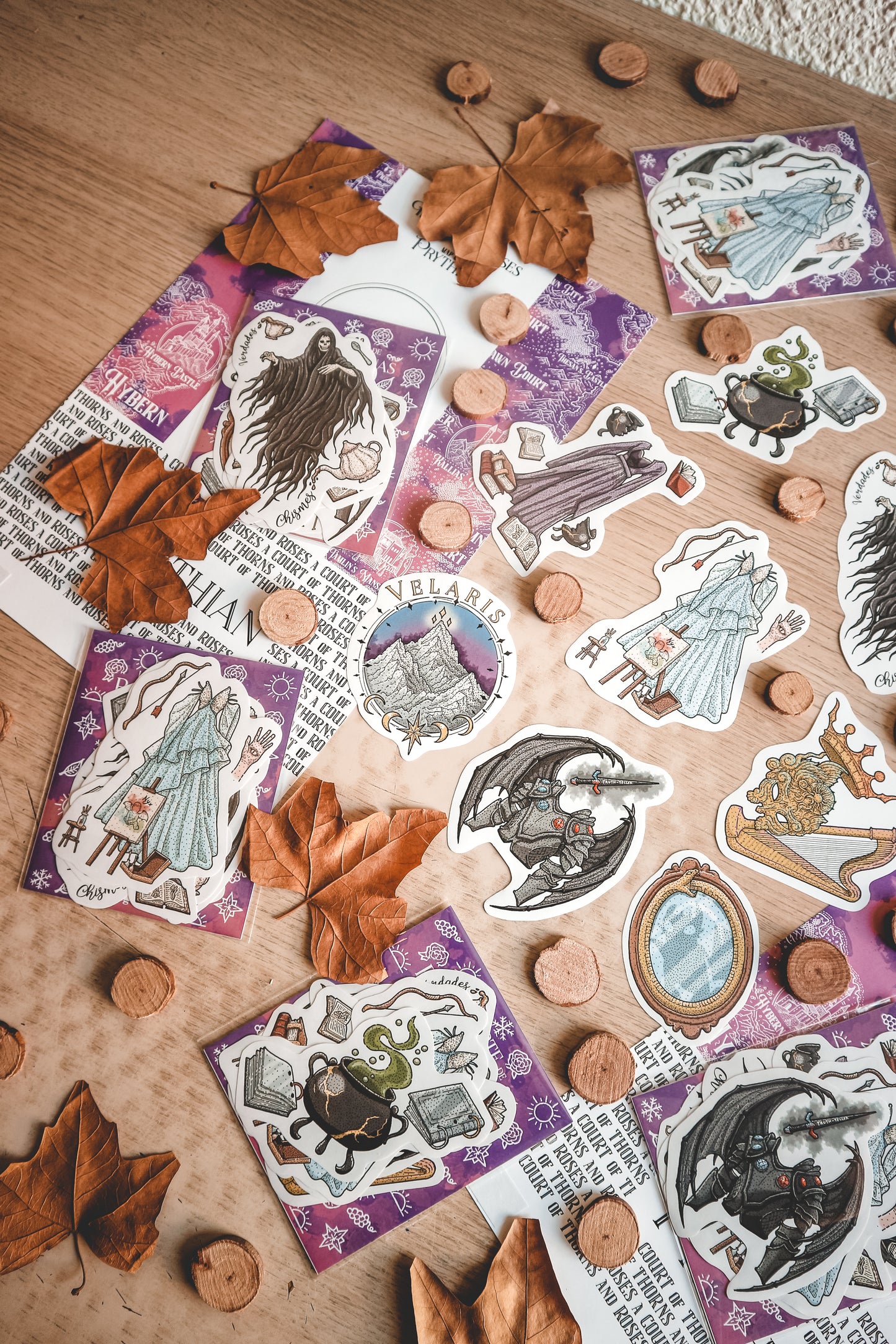 A Court of Thorns and Roses - ACOTAR Stickers Pack