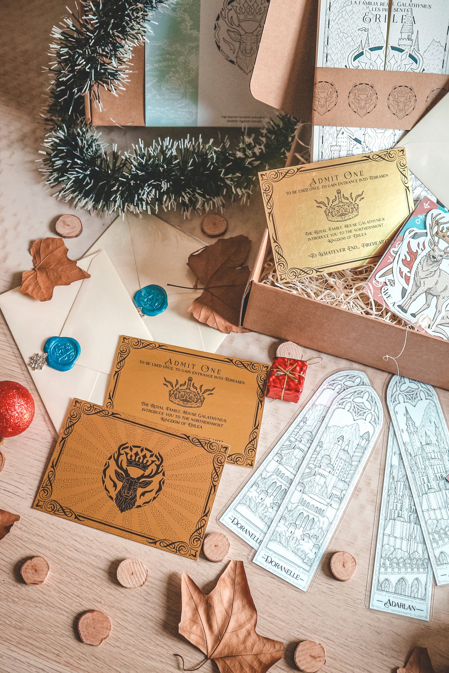 TRONO DE CRISTAL - CAJA ESPECIAL NAVIDEÑA ¡OFICIAL LICENCIADO!