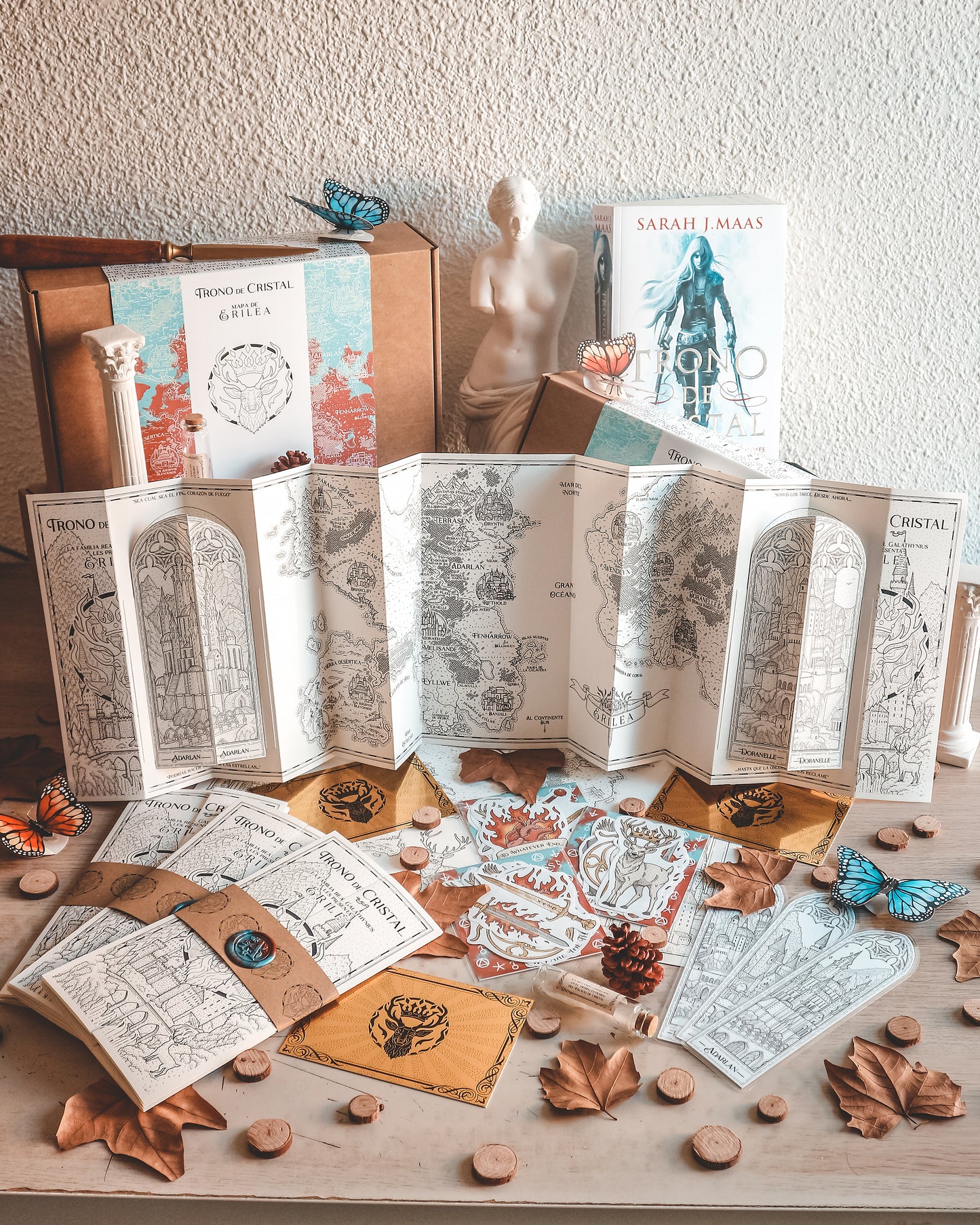 TRONO DE CRISTAL - CAJA ESPECIAL NAVIDEÑA ¡OFICIAL LICENCIADO!