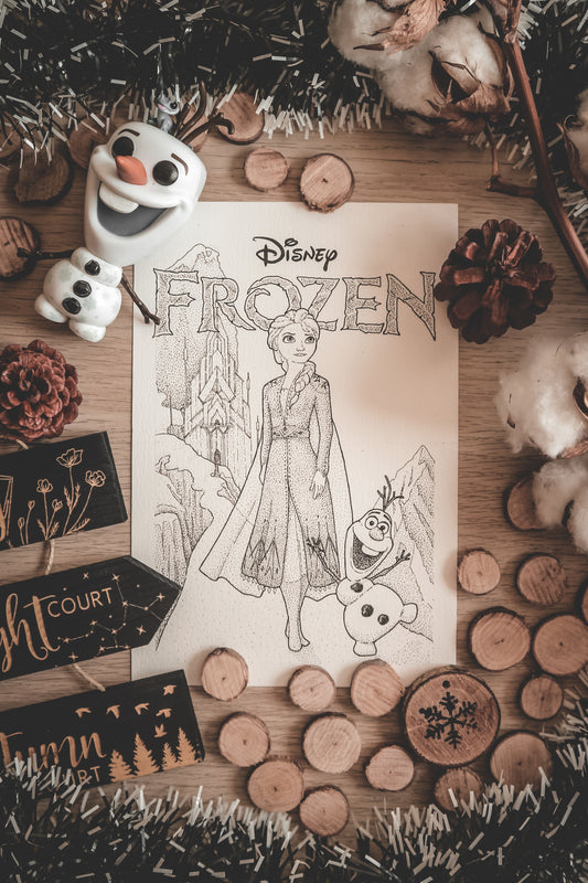 Frozen - Ilustración FanArt