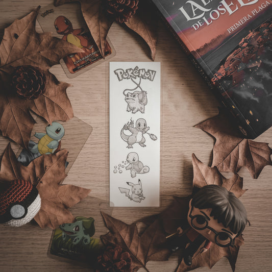 Bookmark - Pokémon "Kanto Initials"