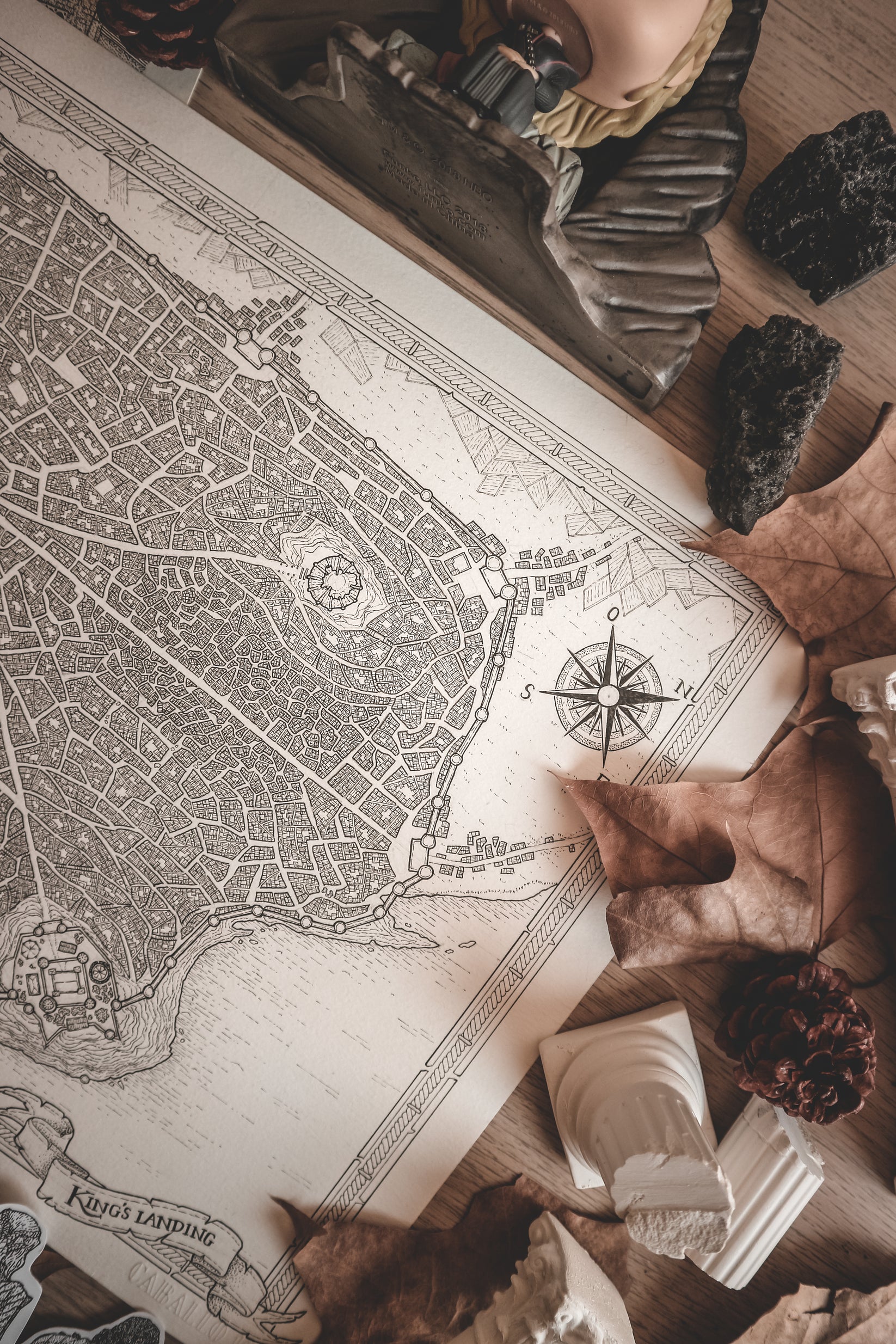 Game of Thrones - King's Landing Map – aaguirreart