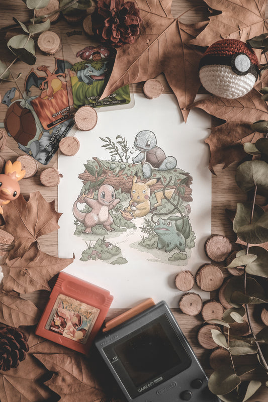 Pokémon - Kanto Initials